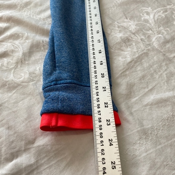 Reebok Women's Blue Crossover‎ High Neck Athletic Pullover Sweatshirt Size Large - Picture 11 of 14